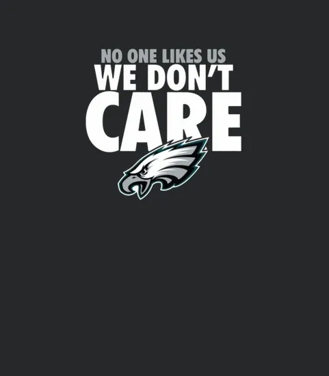 Philadelphia Eagles No One Likes Us We Dont Care Logo