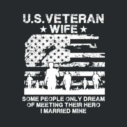 Mothers Day Us Veteran Wife Shirt Gift