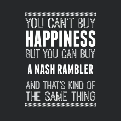 Buy A Nash Rambler Happiness Car Lover