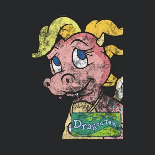 Cassie Dragon Tales Characters Tv Show Cartoon Worn T