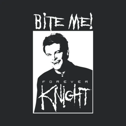 Forever Knight Bite Me 90s Vampire Drama Tv Show Worn