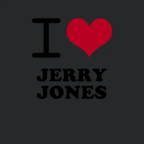 Jerry Jones I Love Heart Dallas Texas Sports Football