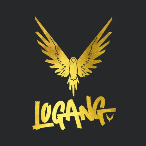 Maverick Bird Logo Logan Paul Black Pull Over