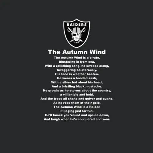 Las Vegas Raider The Autumn Wind