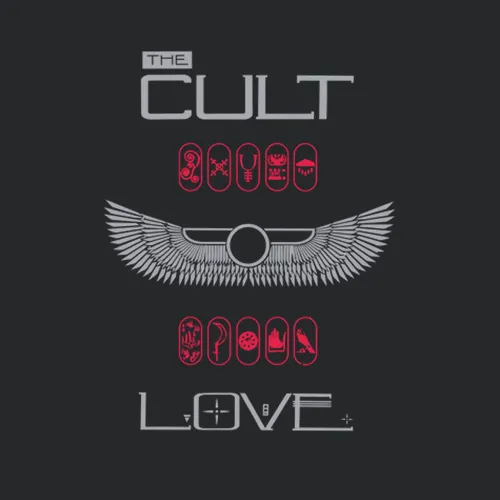 The Cult Love English Rock Metal Band Logo Size S 6xl
