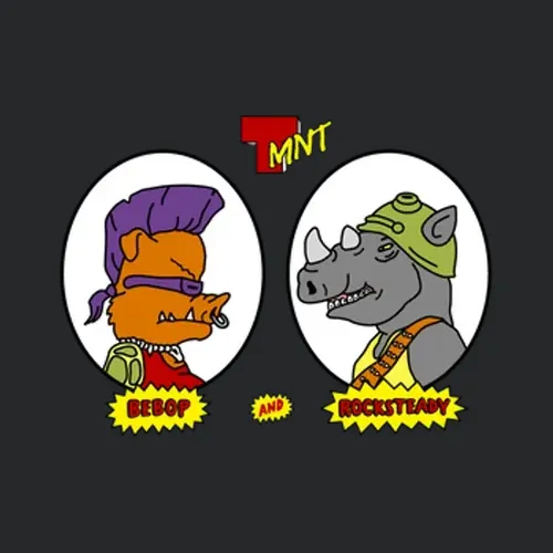 Teenage Mutant Ninja Turtles Bebop Rocksteady Cartoon