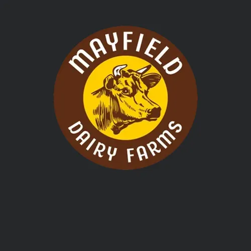 Mayfield Dairy Farms Ice Cream Snack Food Logo Holiday Ornament