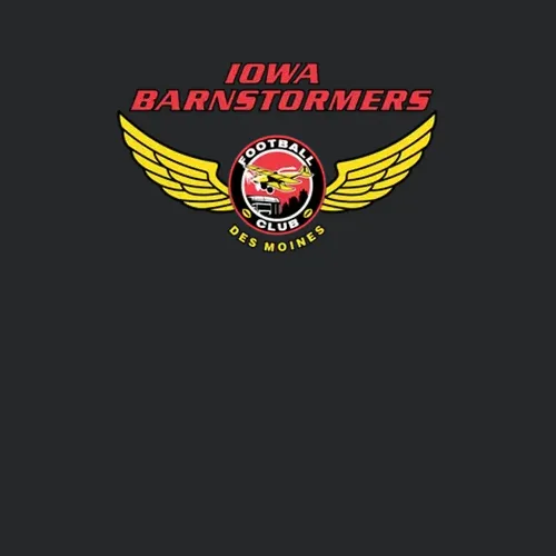 Iowa Barnstormers Arena Football League Team Fan Logo
