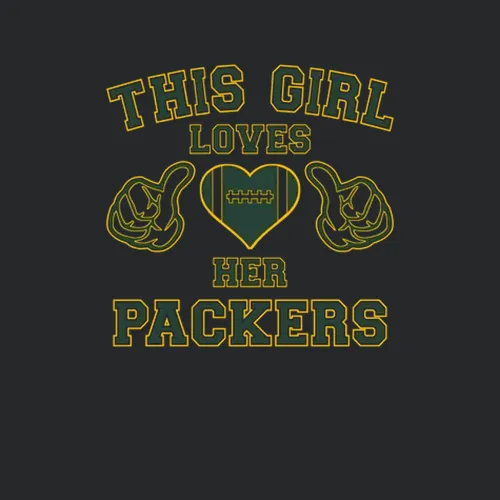 This Girl Lover Her Green Bay Packers Football Ladies