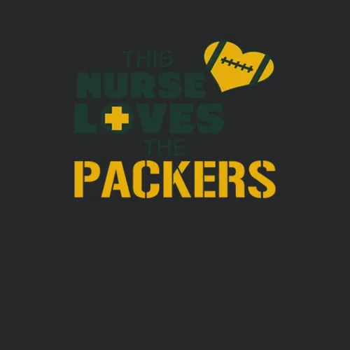 This Nurse Loves The Packers Football Green Bay Packers Team Colors