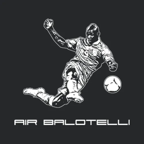 Air Mario Balotelli Italy Soccer