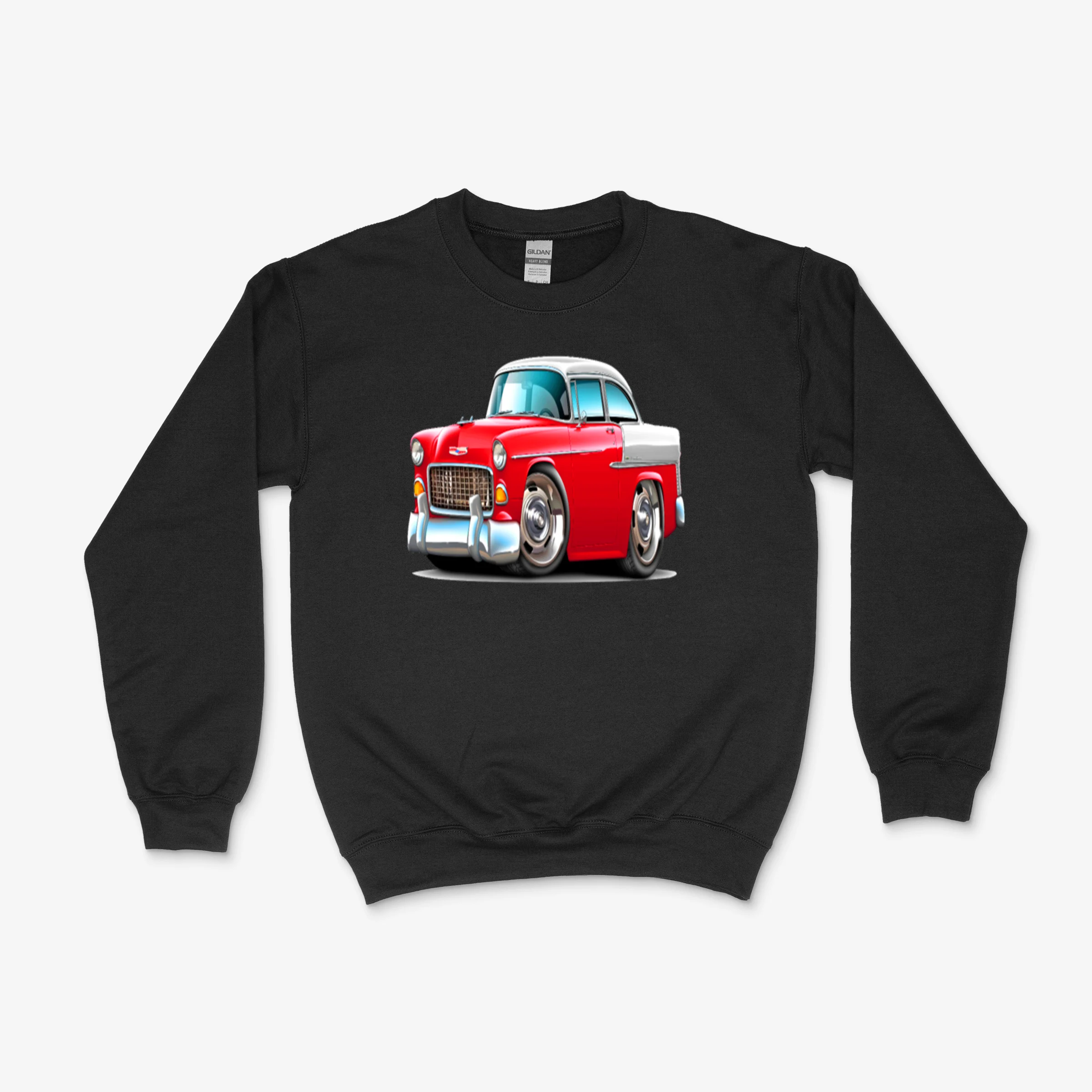 1955 Chevy Belair Red Car Mens Premium