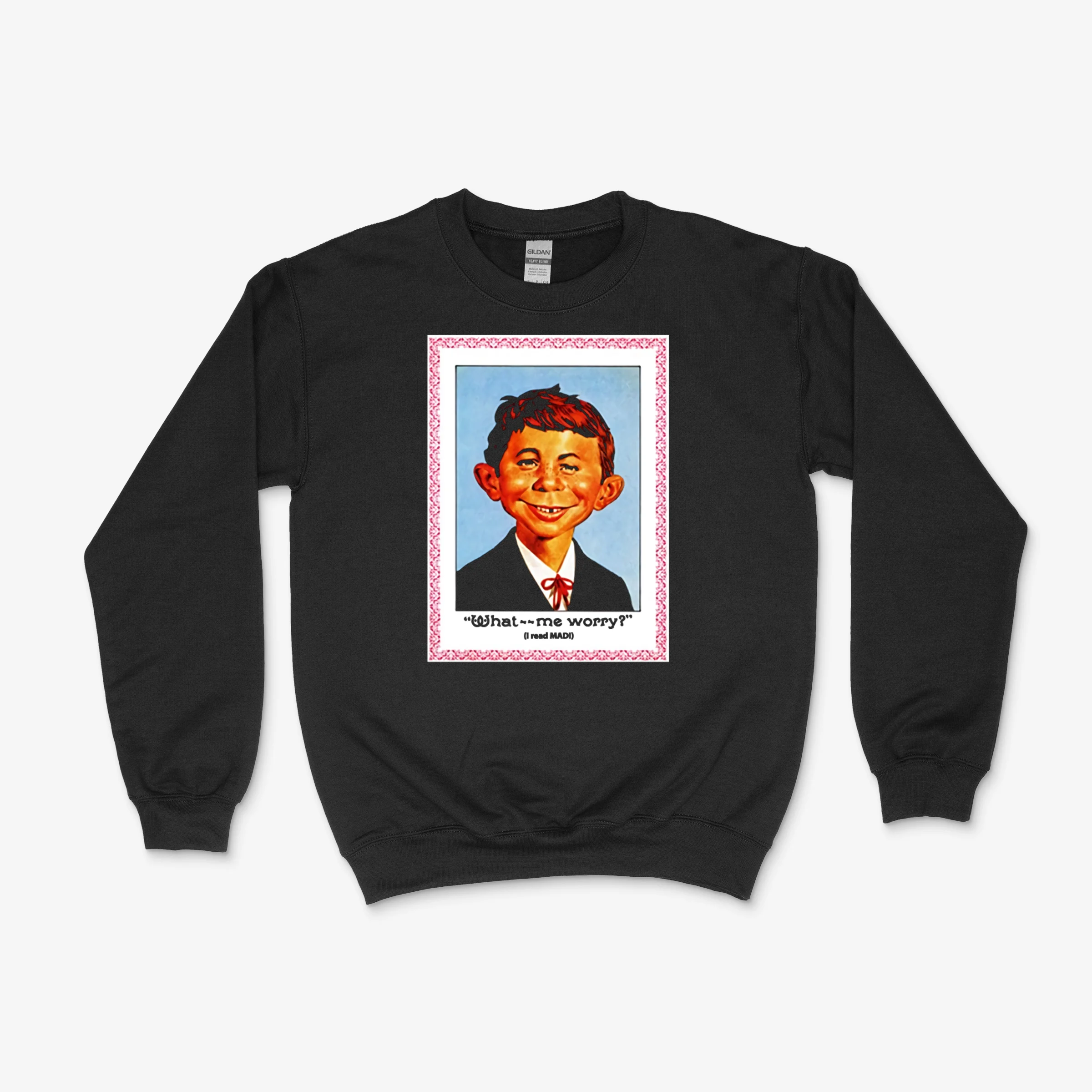 Alfred E Neuman Mad Magazine What Me Worry Portrait Comic Funny