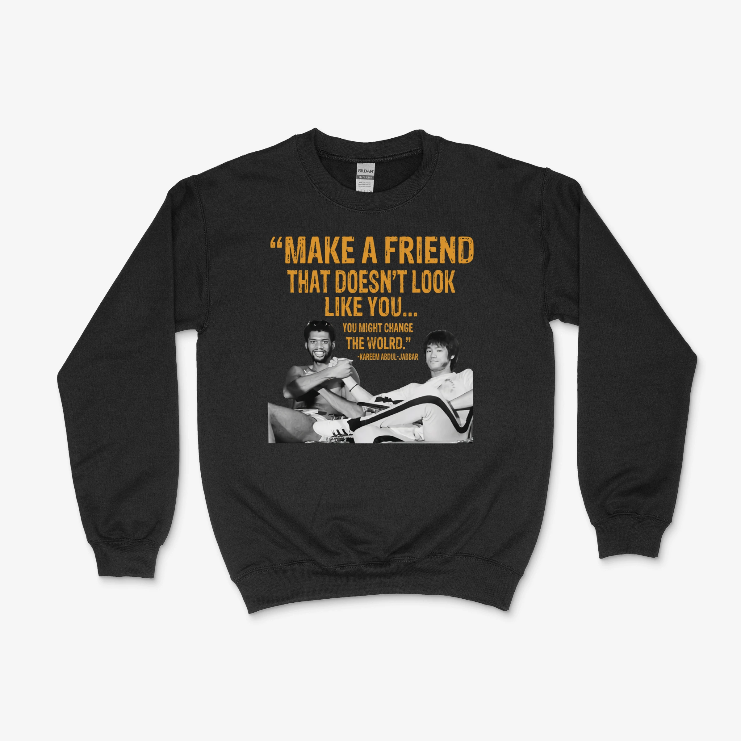 Make A Friend That Doesnt Look Like You You Might Change The World Kareem Abdul Jabbar