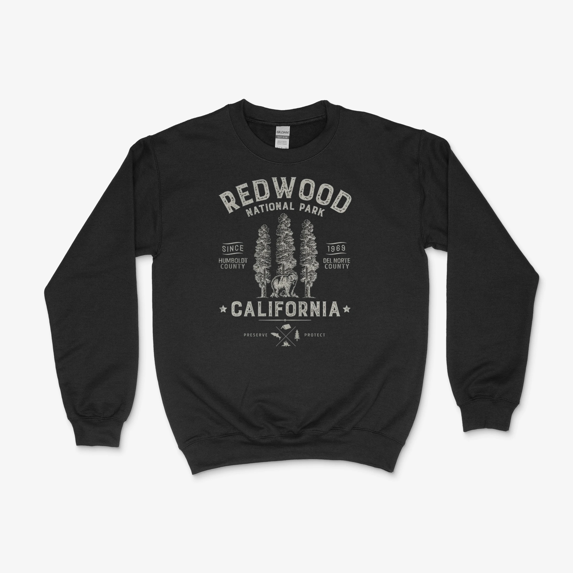 Redwood National Park T Vintage California Bear Gifts