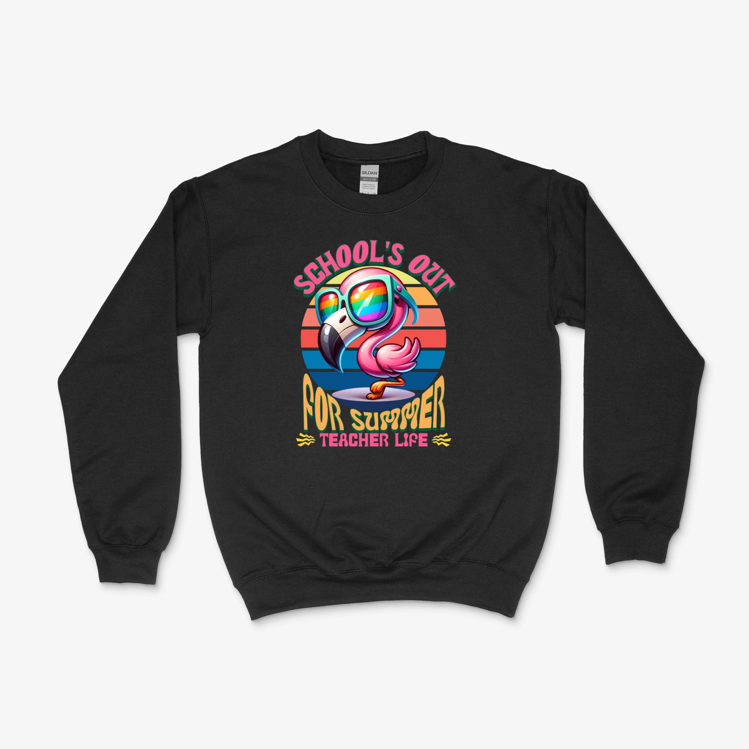 Schools Out For Summer Teacher Life Flamingo Vibe