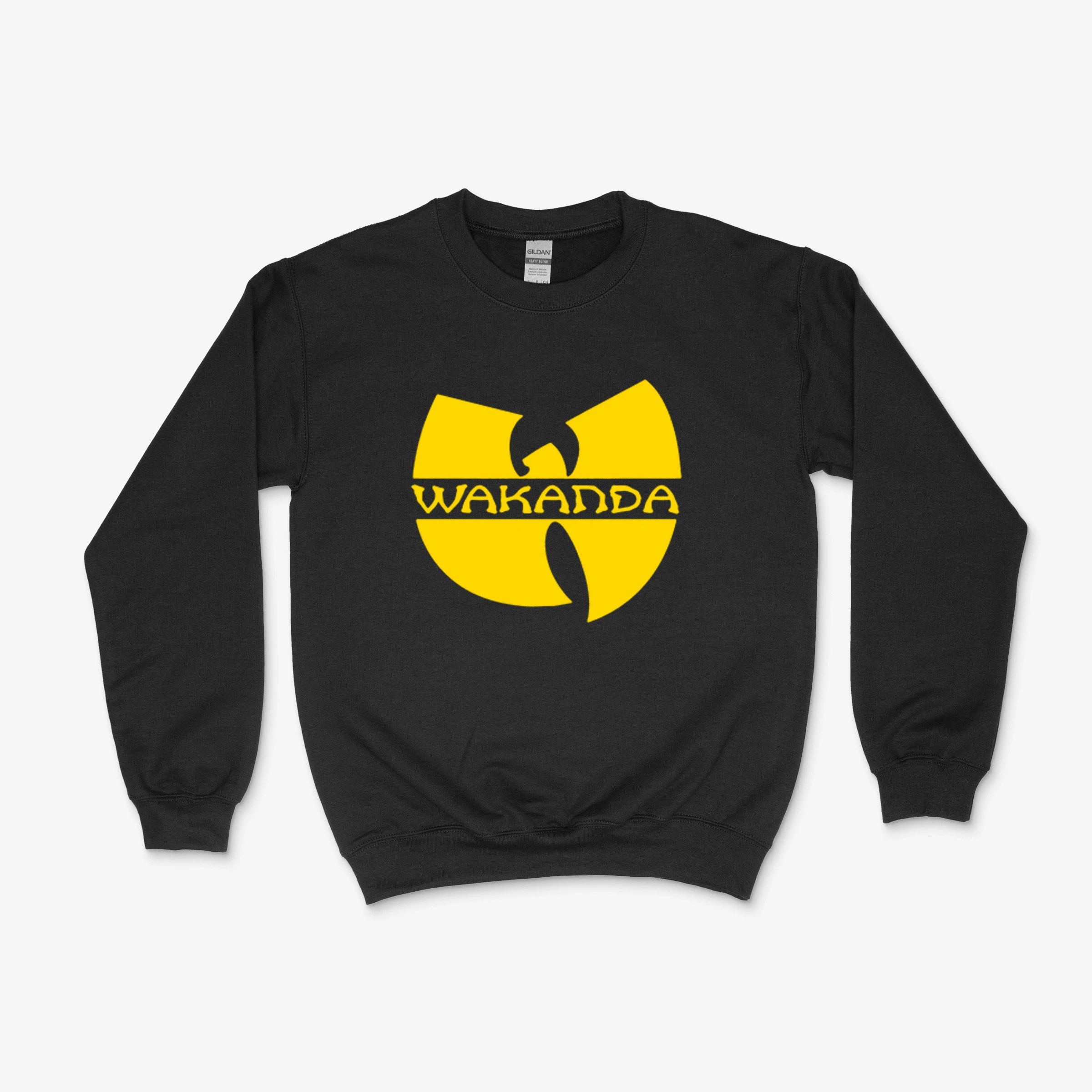 Marvel Comics Wu Tang Clan Logo Mashup Funny Black Panthers Rap