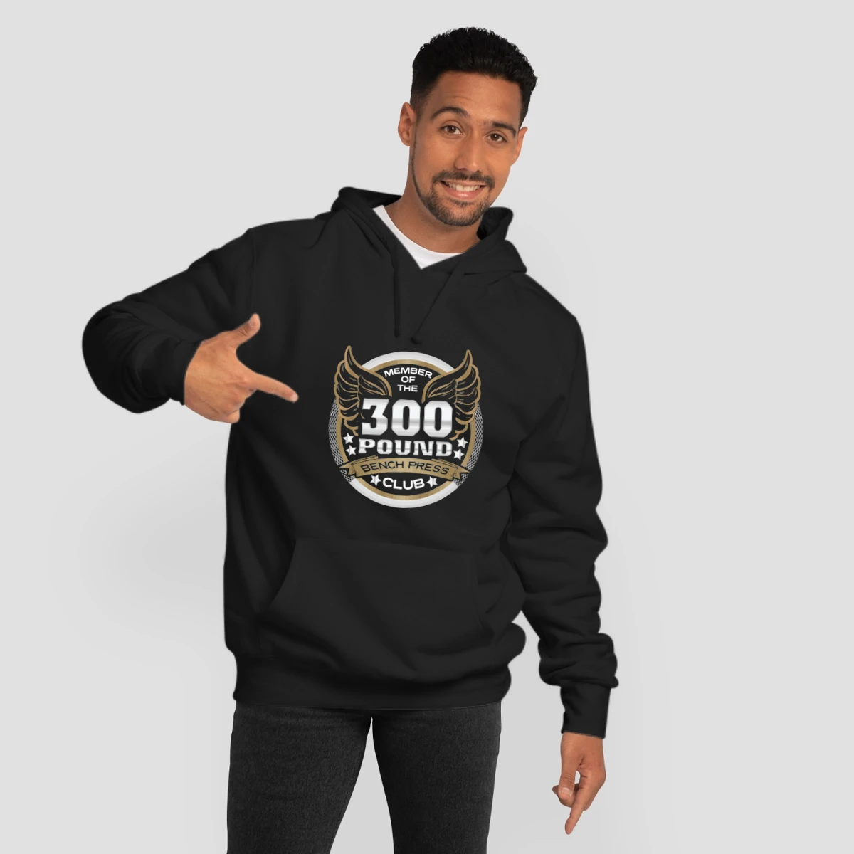 300 Pound Bench Press Club For Powerlifter Weightl