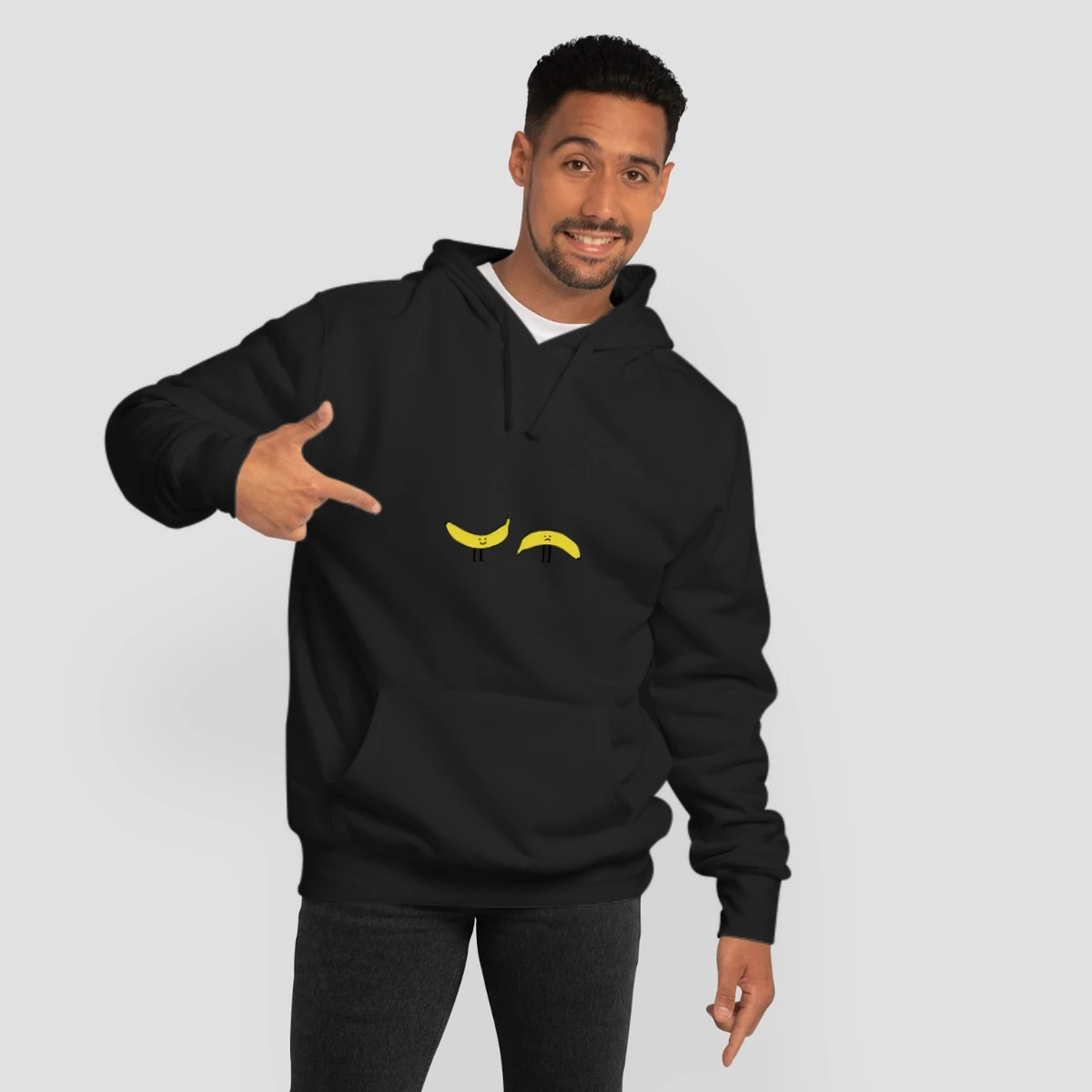 Banana Smile Sad Happy Blue Gift Idea