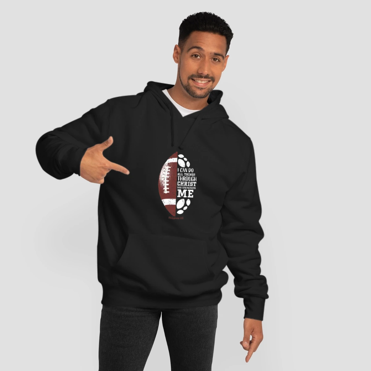 Christian Football Gifts Teen Boys Kids Men Religi
