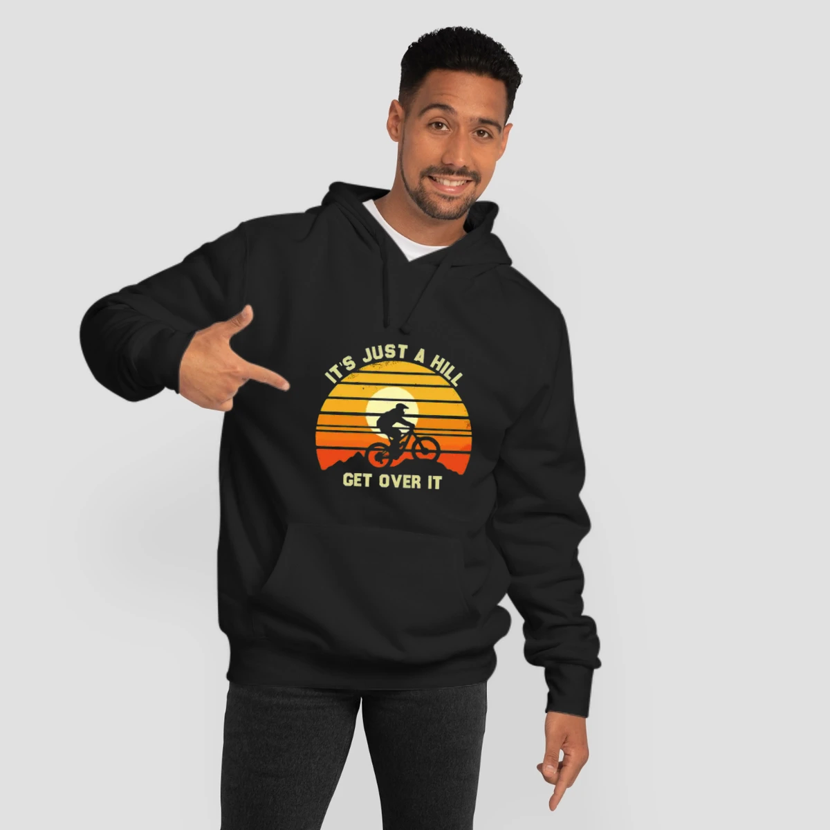 Funny Mountain Biking Art For Men Women