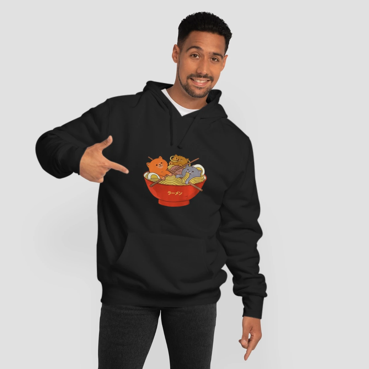 Ramen Noodles And Cats