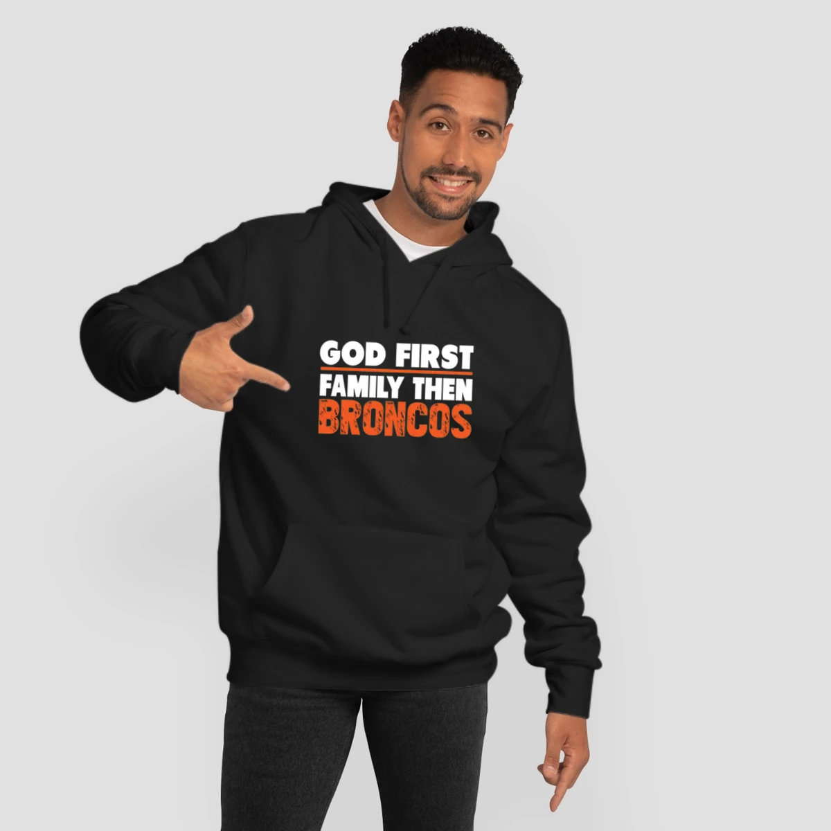 God Family Broncos Denver Christian Nfl
