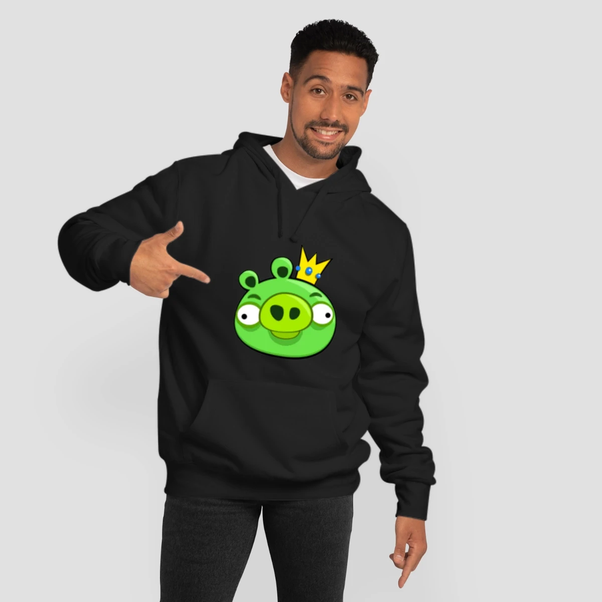Green Pig Angry Bird