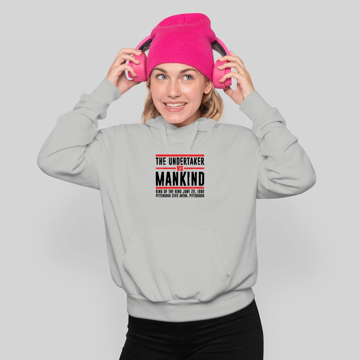 The Undertaker Vs Mankind King Of The Ring Retro Look