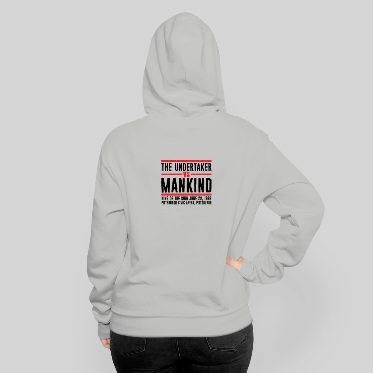 The Undertaker Vs Mankind King Of The Ring Retro Look