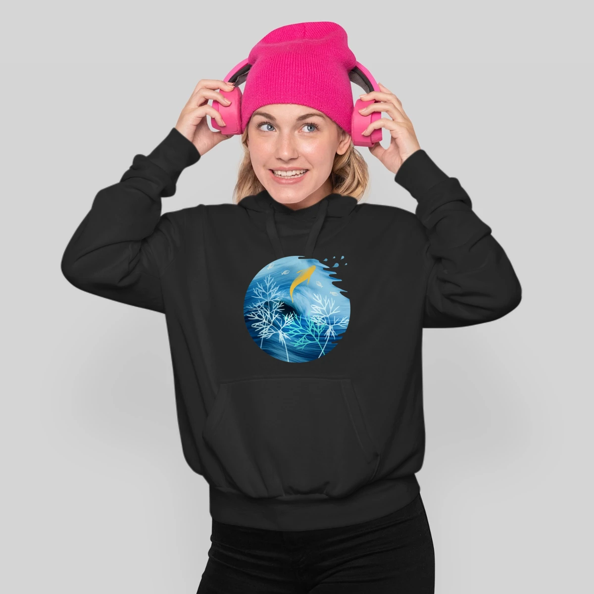 Sea Planet With Fish