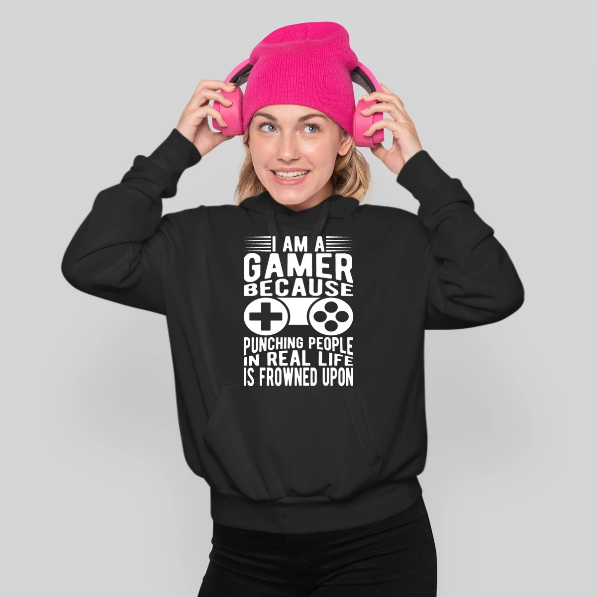 I Am A Gamer Because Punching People In Real Life