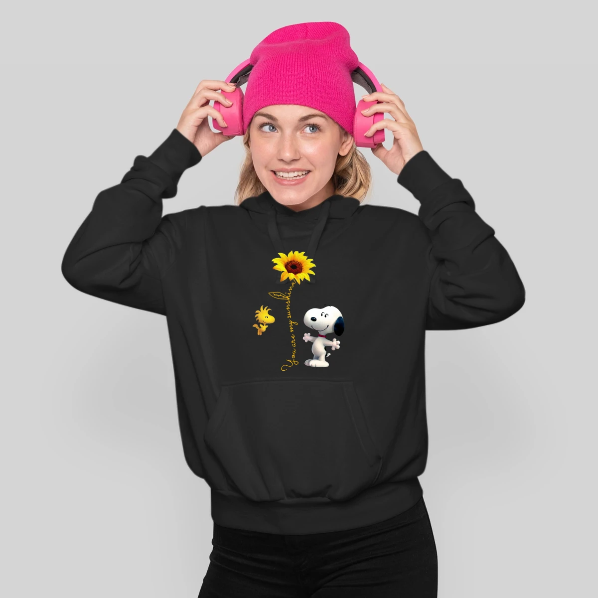 Snoopy And Woodstock You Are My Sunshine Sunflower