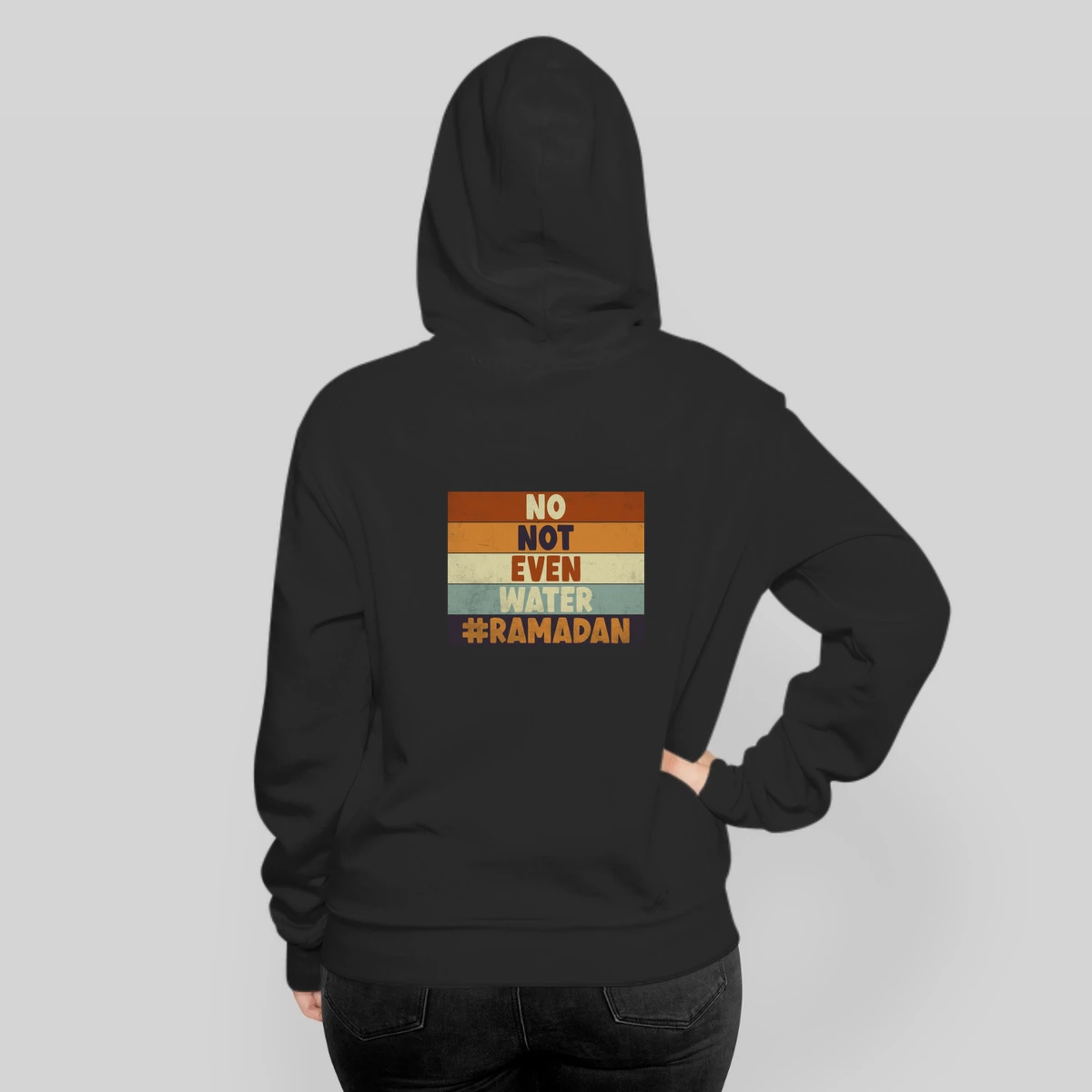 No Not Even Water Ramadan Kareem Islamic Fasting