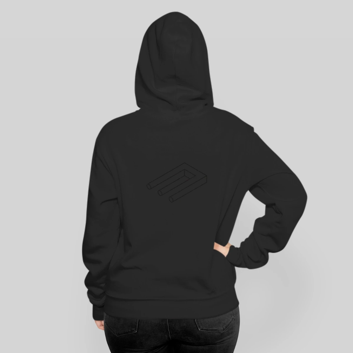 Widget Optical Illusion Black Left Pointing