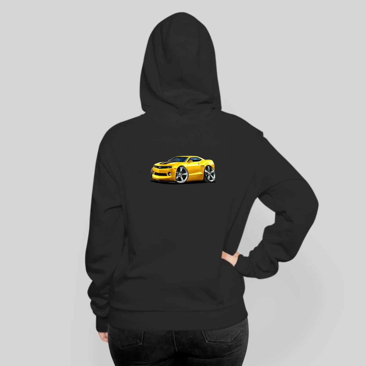 2010 12 Chevy Camaro Yellow Black Car