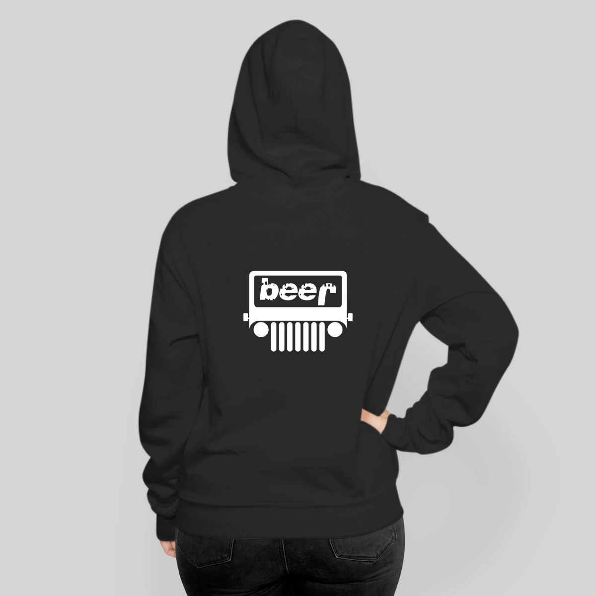 Adult Beer Jeep Design Funny Drinking