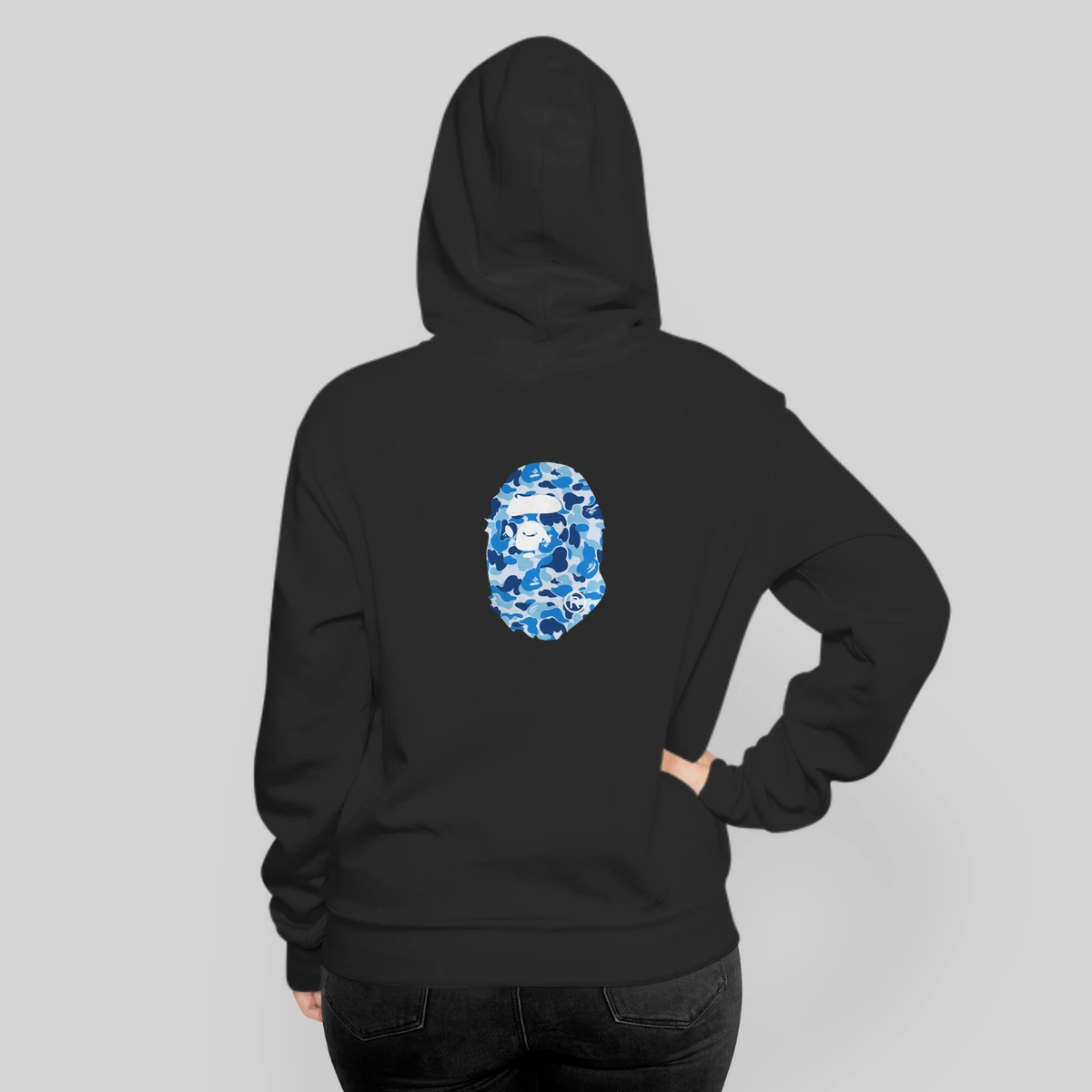 Bape R Abc Blue Camo