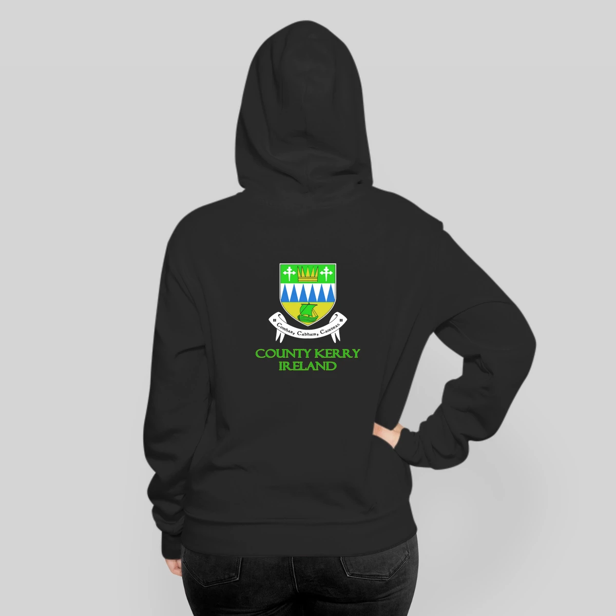County Kerry Ireland Coat Of Arms Black Yout
