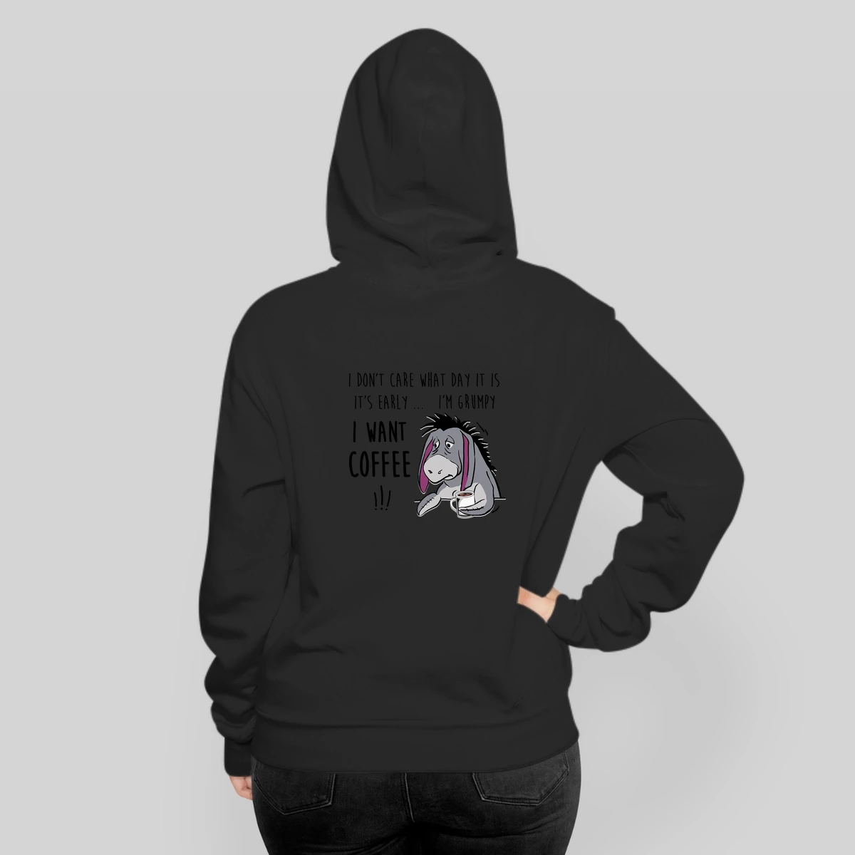 Eeyore I Want Coffee