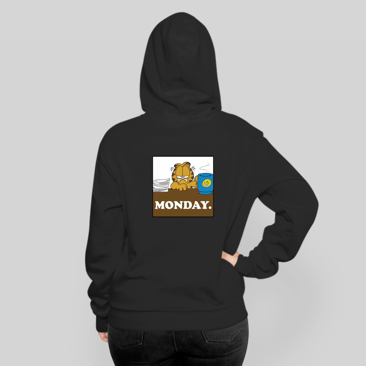 Garfield I Hate Monday Monday Cartoon