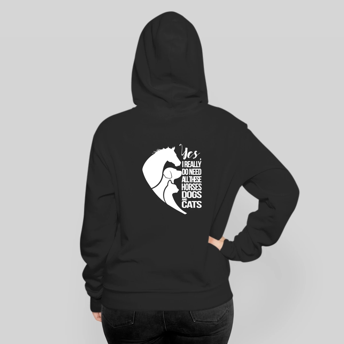 Horses Cats Dogs Love