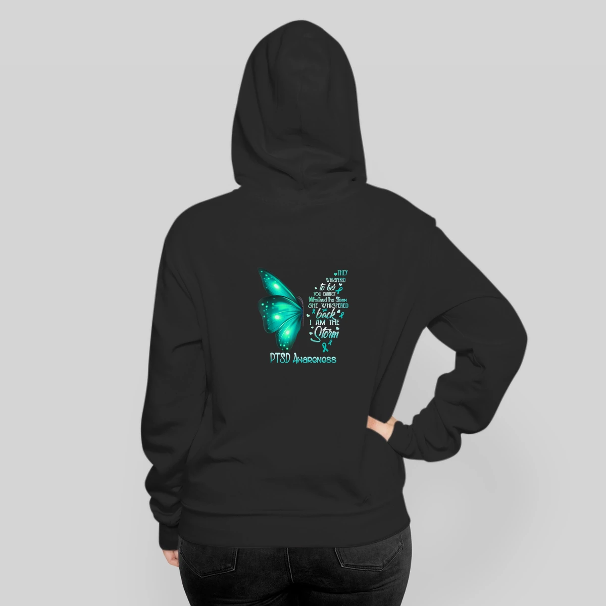 I Am The Storm Ptsd Awareness Butterfly