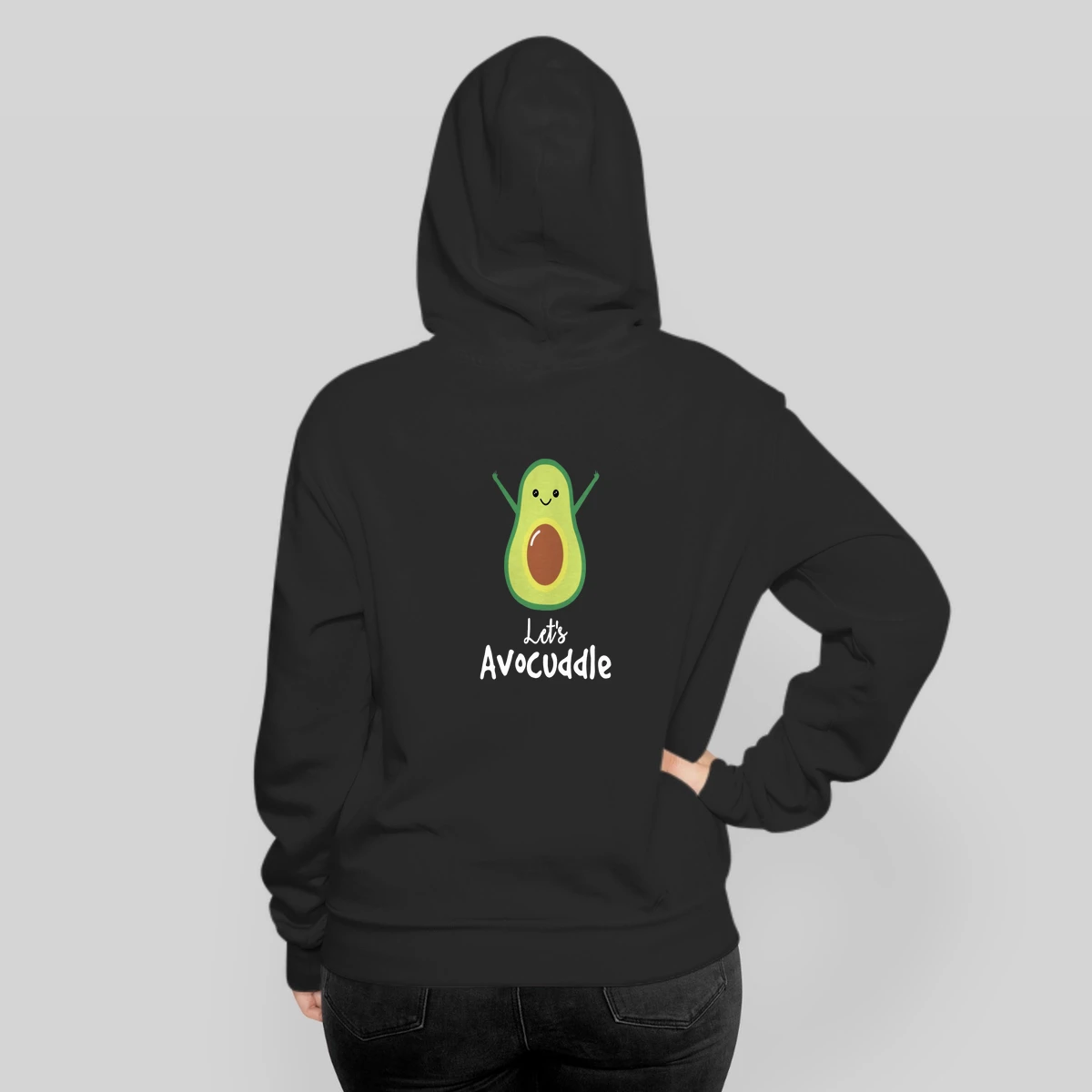 Let S Avocuddle Cute Avocado Vegan Vegetarian Mens Premium