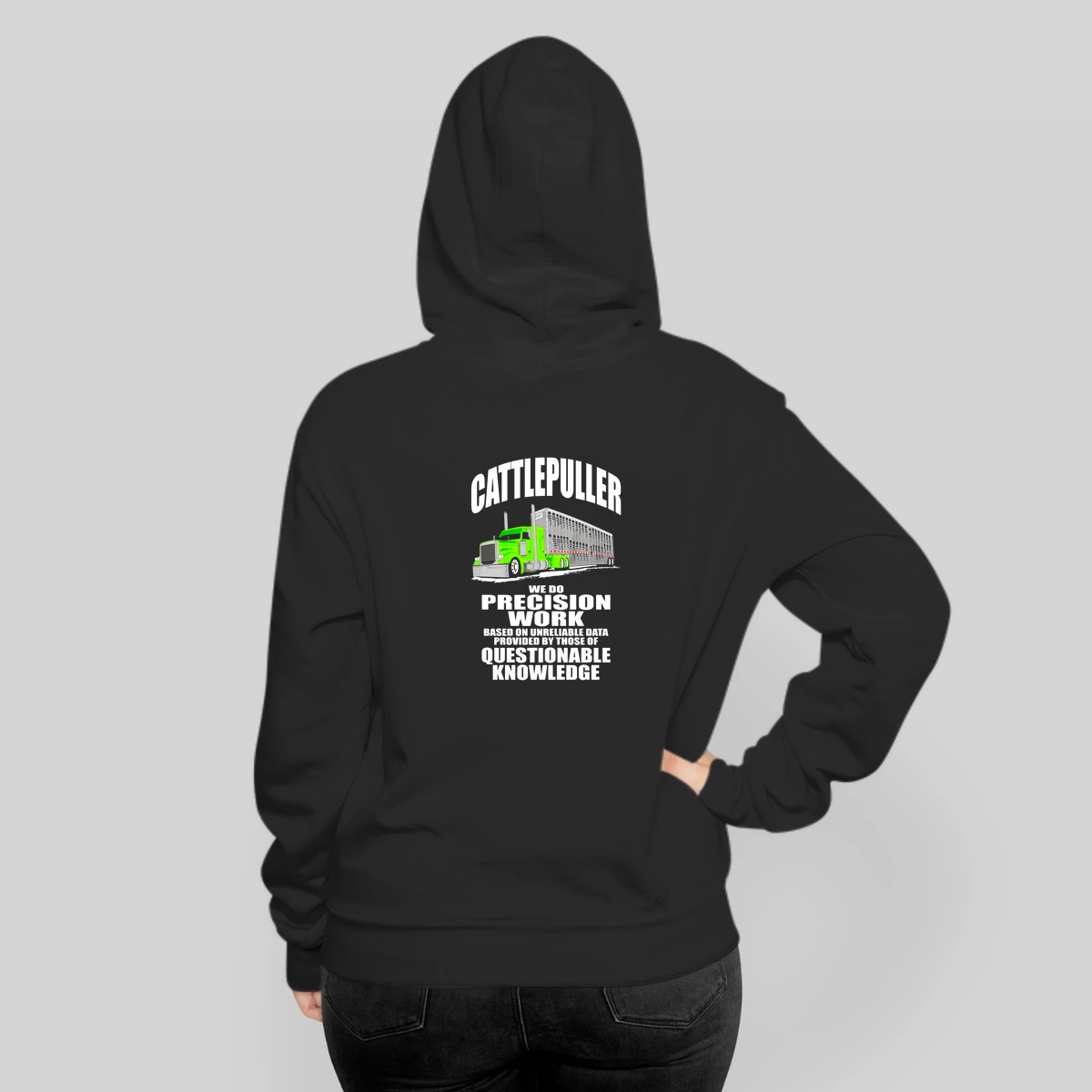 Truck Driver Bull Hauler Cattlepuller