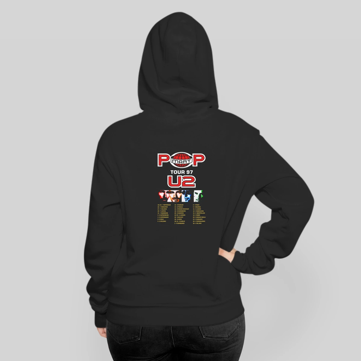 2 Side Limited Edition U2 Band Pop Tour