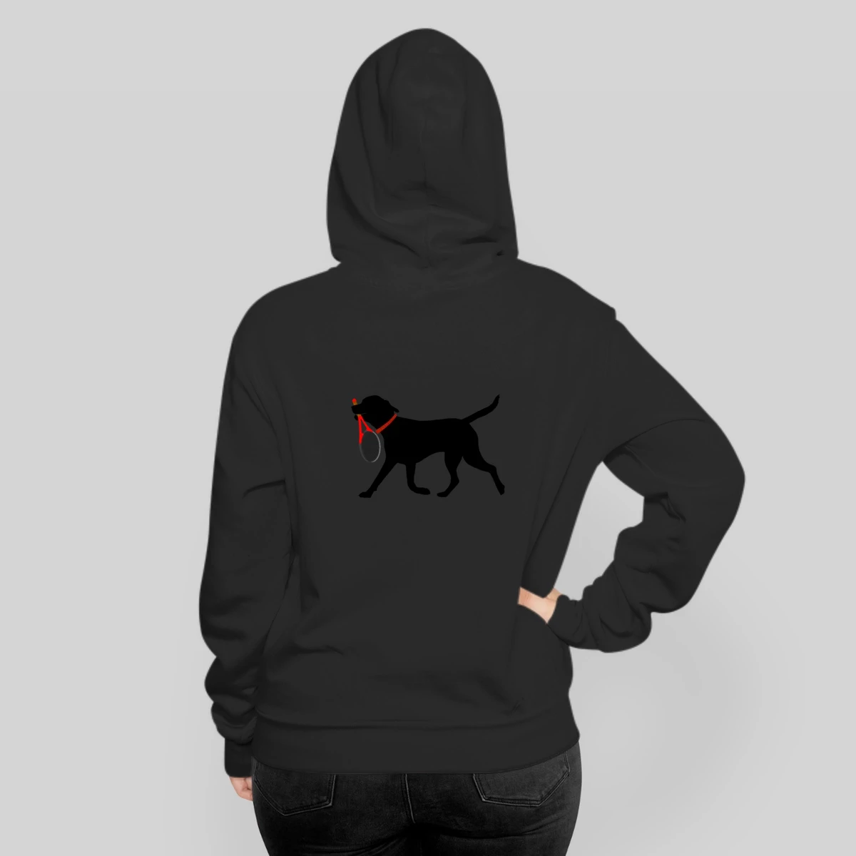 Tennis Labrador Fetch Tennis Racket Black Lab Tenn
