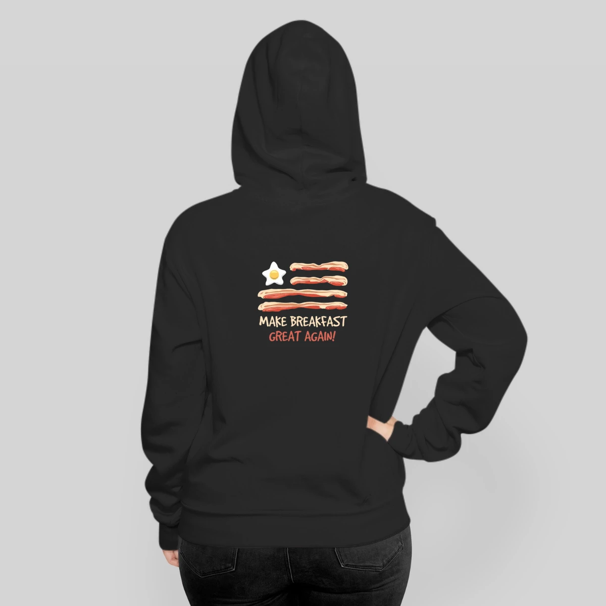 Make Breakfast Great Again Pork Bacon