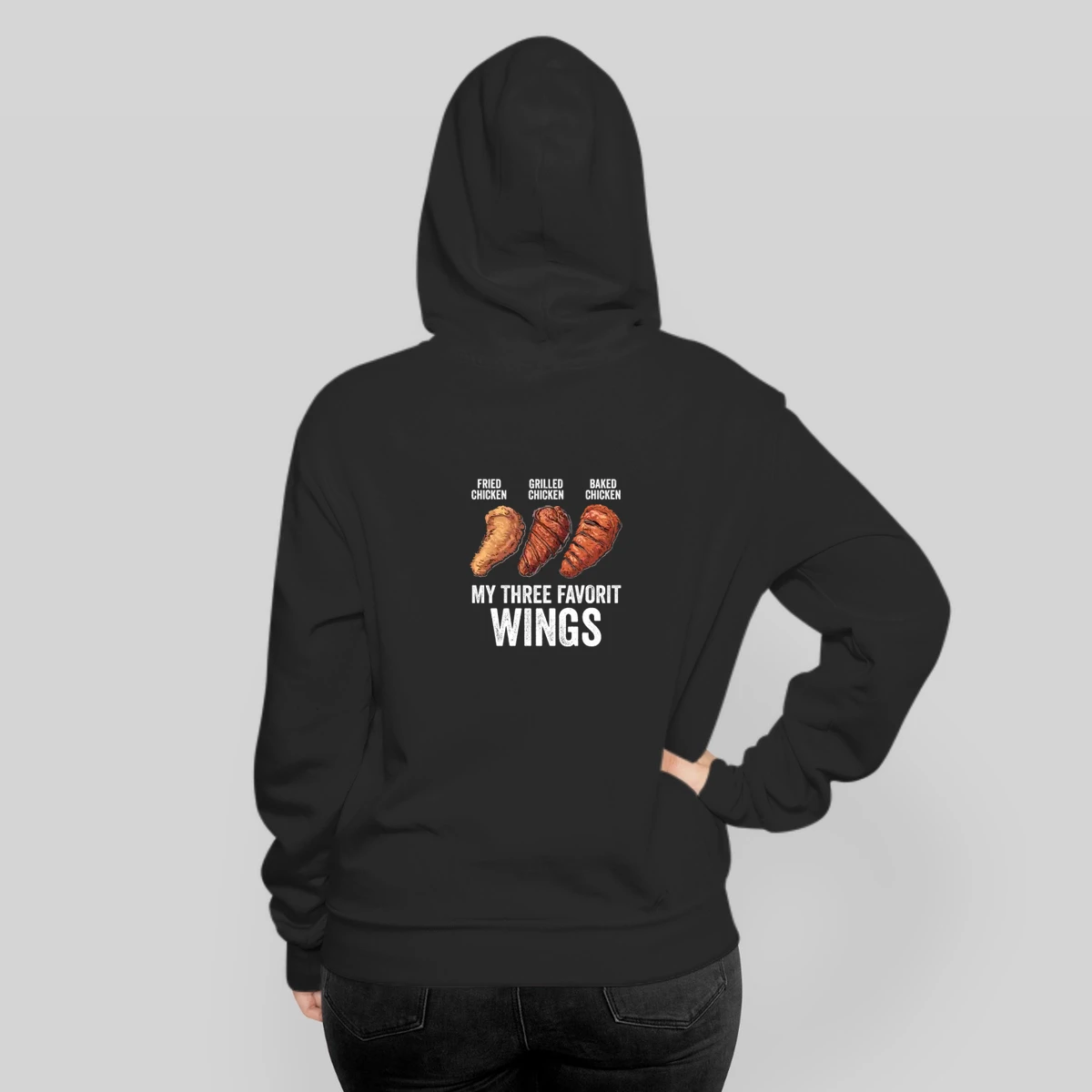 Chicken Wings Funny Fried Grilled Baked