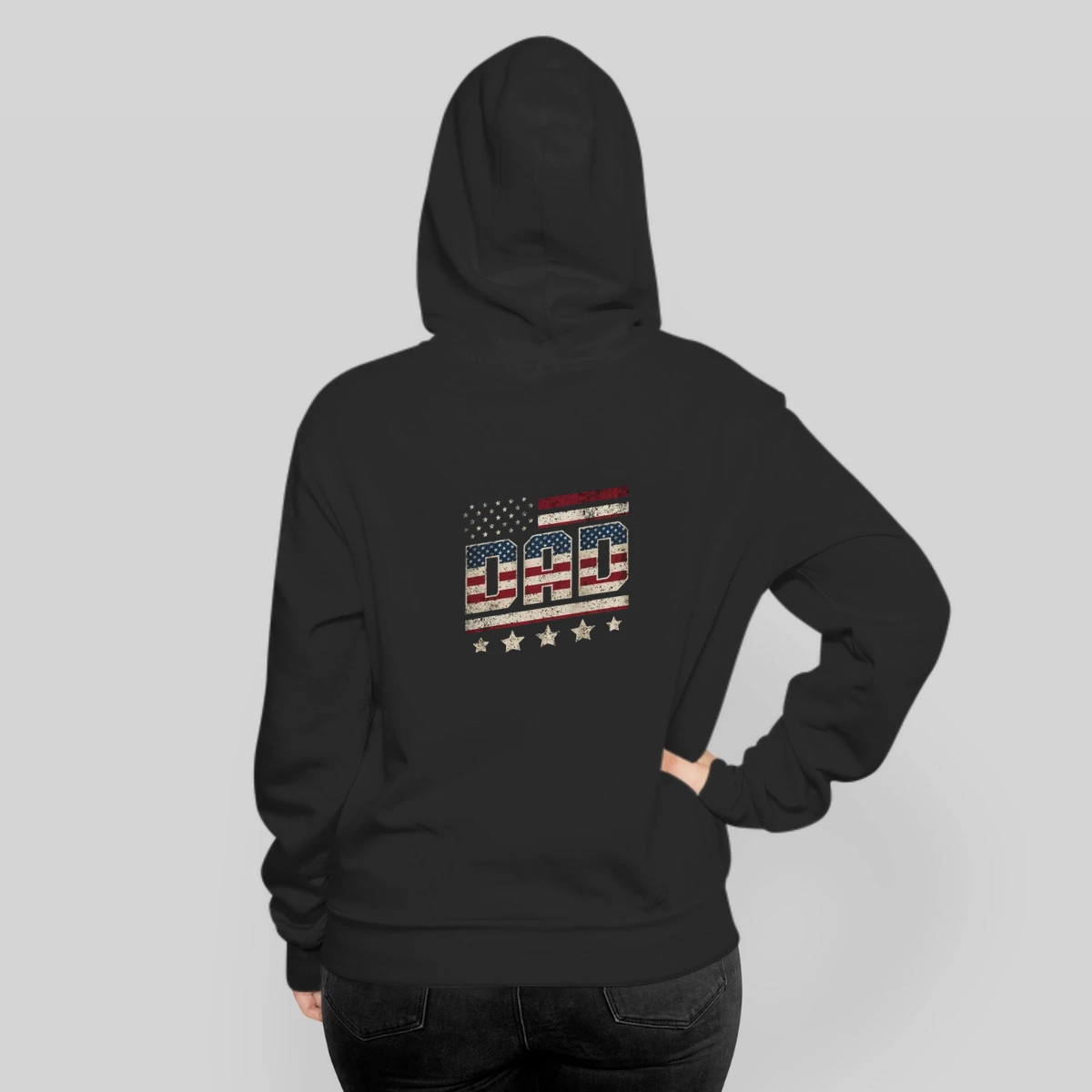 Vintage Dad Usa American Daddy Fathers Day